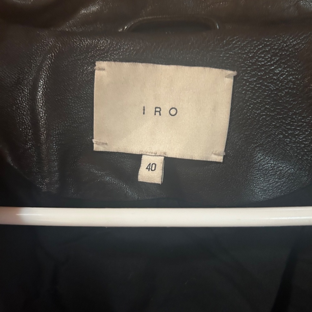 Iro Leather Jacket - image 3